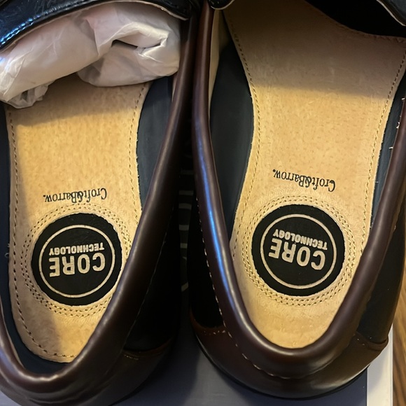 122 New in box Croft & barrow Armstrong black dress shoes men’s church wedding main image 7